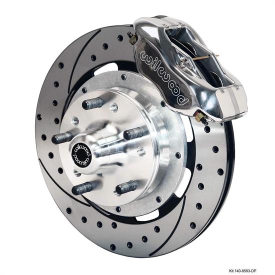 Wilwood 140-8583-DP FDLI 12.19 Inch Front Disc Brake Kit, 1937-49 Ford