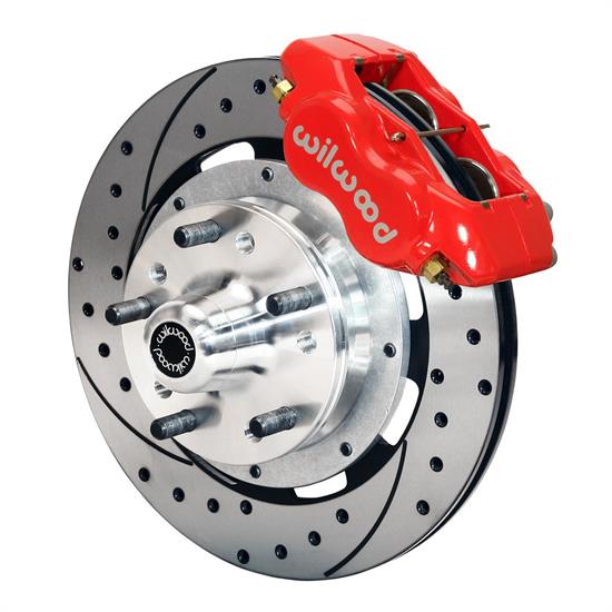 Wilwood 140-8583-DR FDLI 12.19 Inch Front Disc Brake Kit, 1937-49 Ford