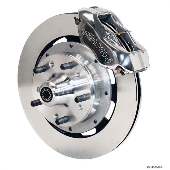 Wilwood 140-8583-P FDLI 12.19 Inch Front Disc Brake Kit, 1937-49 Ford