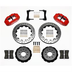 Wilwood 140-9109-DR FNSL6R 13.06 Front Disc Brake Kit, 2005-Up Mustang