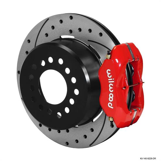 Wilwood 140-9228-DR FDLI 12.19 Inch Rear Disc Brake Kit, 05-Up Mustang