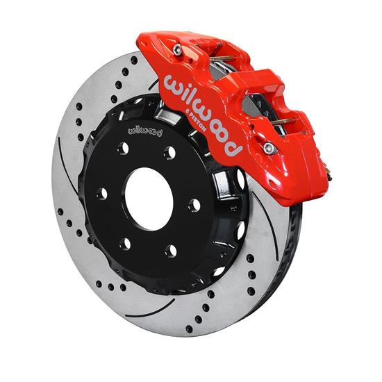Wilwood 140-9789-DR W6A 14.25 Front Brake Kit, 99-Up GM Truck/SUV 1500