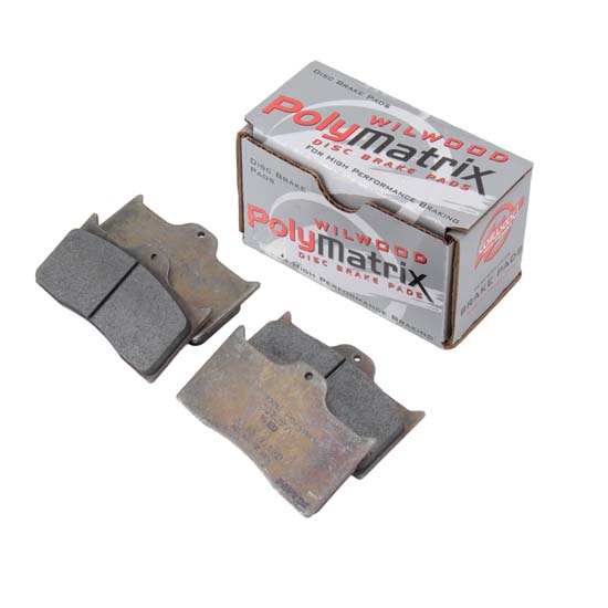 Wilwood 15B-3991K 7112B DL PolyMatrix Brake Pad Set, DLII/BDL/FDL