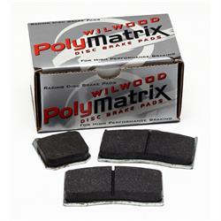 Wilwood 15Q-6829K 7420 PolyMatrix Q Brake Pad Set, BSL 4 Lug Mt .80 In