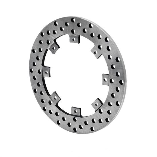Wilwood 160-12155 Super Alloy Rear Drag Rotor, 11.44 x .350 - 8 on 7