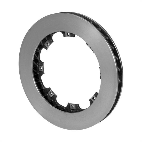 Wilwood 160-2900 Ultralite 32 Curved Vane Vented RH Iron Rotor, 12.19