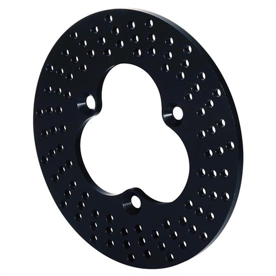 Wilwood 160-3411 Aluminum Front Sprint/Midget Drilled Rotor, 3H