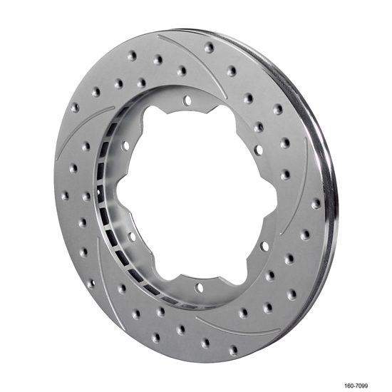 Wilwood 160-7100 SRP 30 Vane Iron Rotor, 11 Inch