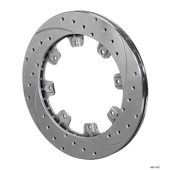 Wilwood 160-7104 SRP 32 Vane Iron Rotor, 12.19 Inch
