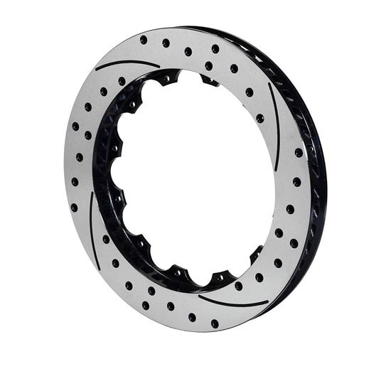 Wilwood 160-7744-BK SRP Drilled RH Rotor, 12.80x1.25 - 12 on 7.06 Inch