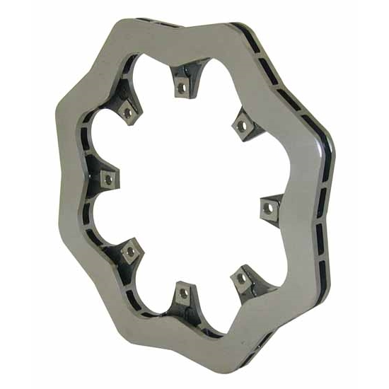 Wilwood 160-8136 Ultralite 32 Vane Vented Scalloped Iron Rotor, 12.19