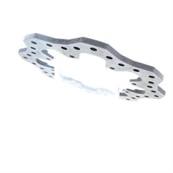 Wilwood 160-9772 Drilled Steel Scalloped Rotor, 11.75 x .35 - 8 on 7