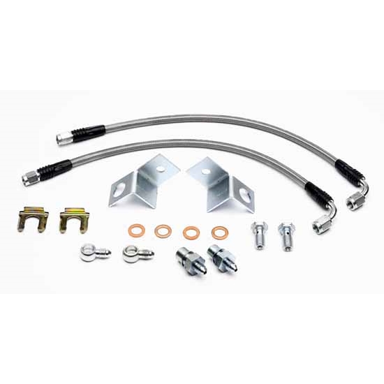 Wilwood 22010417 Flexline Rear Brake Line Kit, 200508 Mustang, CPB