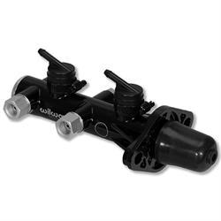 Wilwood 260-14243-BK Remote Tandem Master Cylinder, Black