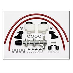 Wilwood 260-14243-P Remote Tandem Master Cylinder, Ball Burnished