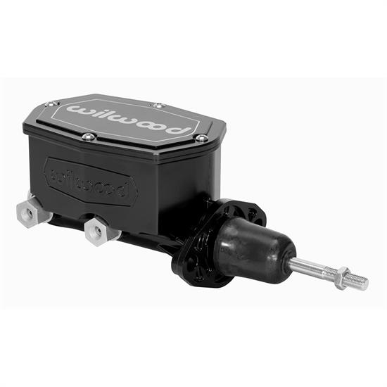 Wilwood 260-15541-BK Compact Tandem Master Cylinder w/ Pushrod