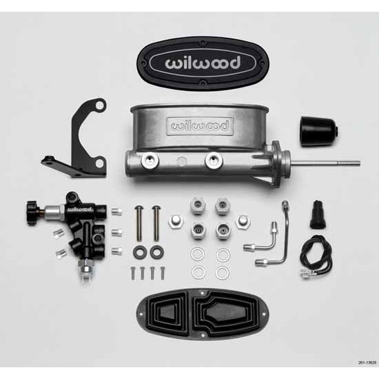 Wilwood 261-13626 H/V Tandem Master Cylinder Kit, 15/16 Inch Bore
