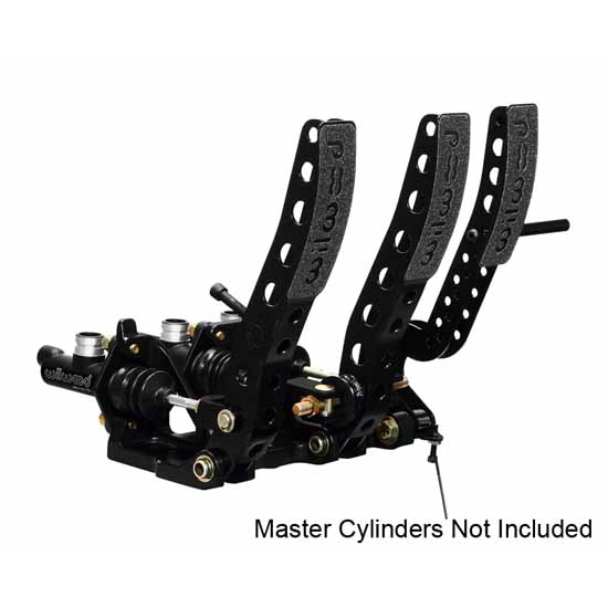 Wilwood 34012410 Floor Mount Brake/Clutch/Throttle Pedal Assembly
