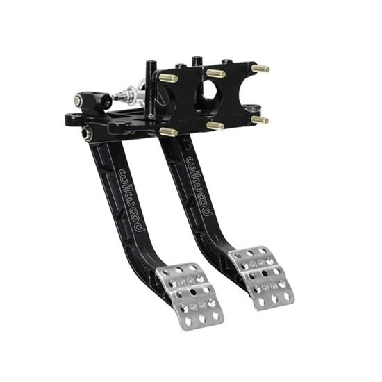 Wilwood Tru-Bar 340-15073 Reverse Mount Pedal Assembly, Black