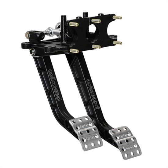 Wilwood Tru-Bar 340-15075 Reverse Mount Pedal Assembly, Black