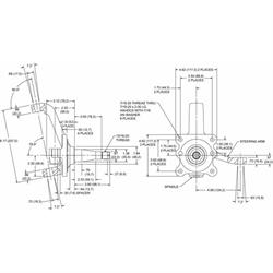 Wilwood WWE Stock ProSpindle M-II Disc Brake Kit,12.19 Inch Rotor