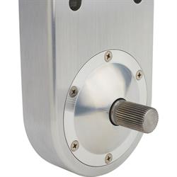 Steer Clear Steering Box Drop, Brushed Finish