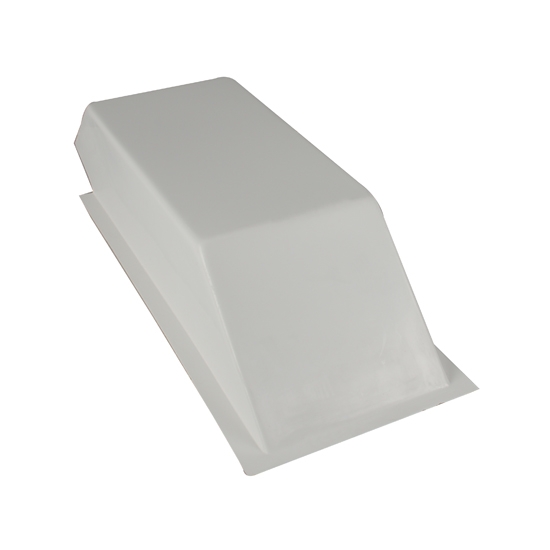 Tunnel Ram III Drag Racing Car Fiberglass Hood Scoop, 31 x 13 x 7