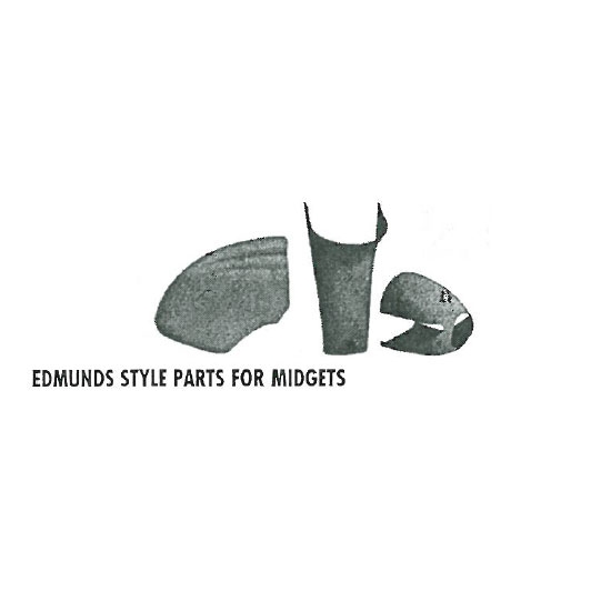 Edmunds Style Midget Fiberglass Hood