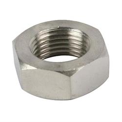 Stainless Jam Nut, 5/8 Inch-18 LH NF Fine Thread