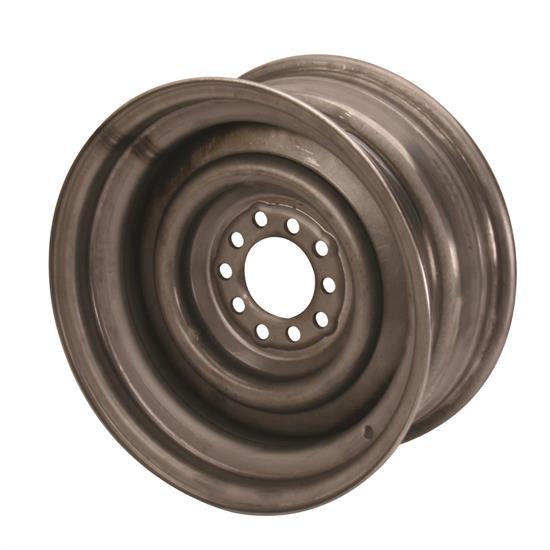 Speedway Smoothie 15x7 Steel Wheels, 5 on 4.5/4.75, 4.0 BS