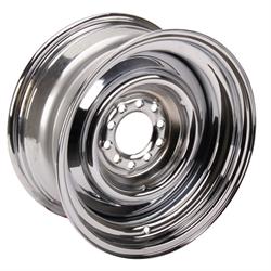 Speedway Smoothie 15x7 Steel Wheels, 5 on 4.5/4.75, 4.0 BS