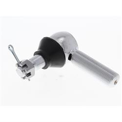 Speedway Chrome Steel Ford Tie Rod End, 11/16-18 LH Thread