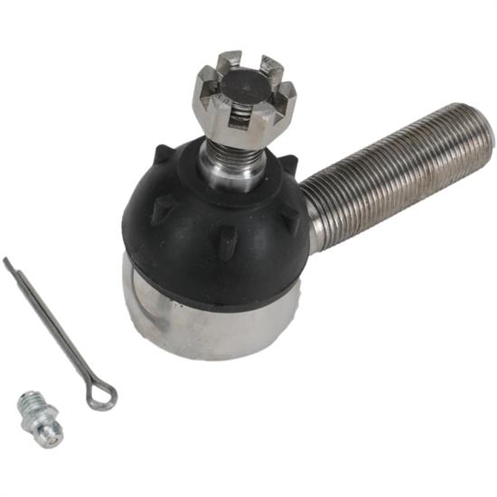 Speedway Ford Stainless Steel Tie Rod End, 11/16-18 LH Thread