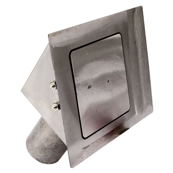 Hagan Street Rods 45 SFP 45 Degree Flat RH Hinge Square Fuel Door