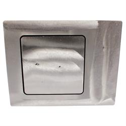 Hagan Street Rods 45 SFP 45 Degree Flat RH Hinge Square Fuel Door