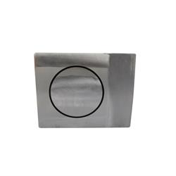 Hagan 45RQP 45 Degree Slight Curve Series RH Hinge Round Fuel Door