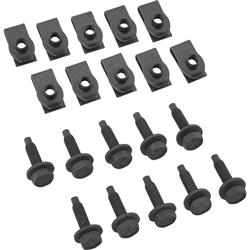 Speedway Race Car Body Bolt Kit, 10 Piece with Clips