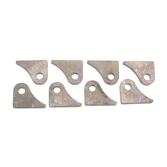 Chassis Weld Tabs for Suspension Install, 1/2 Inch Hole, Set of 8