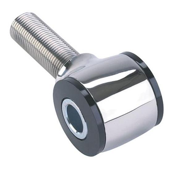 Speedway Stainless Steel 4-Bar Rod End, 5/8-18 LH Thread, Polished