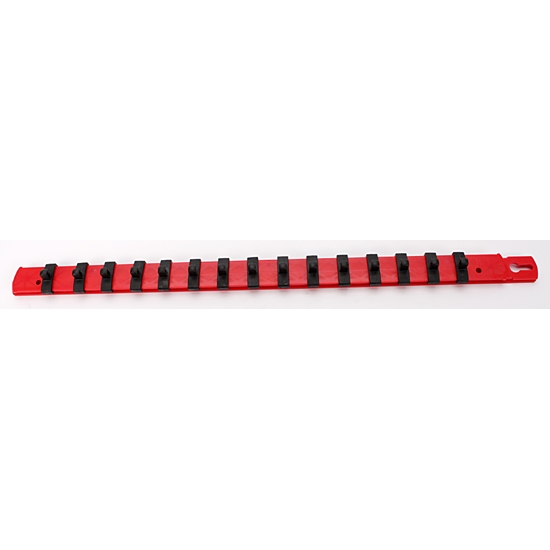 Ernst Mfg 8301-RED-3/8 Socket Organizer, 3/8 Inch Drive