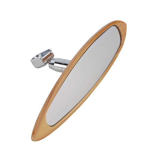 Woodgrain Surfboard Interior Mirror