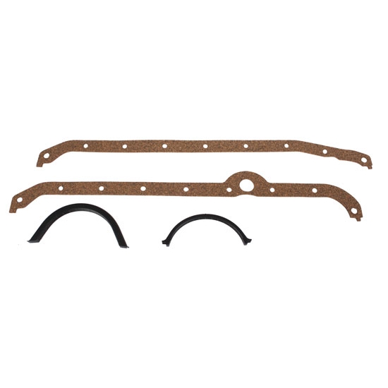 Speedway Small Block Chevy Oil Pan Gaskets, RH Side Dipstick