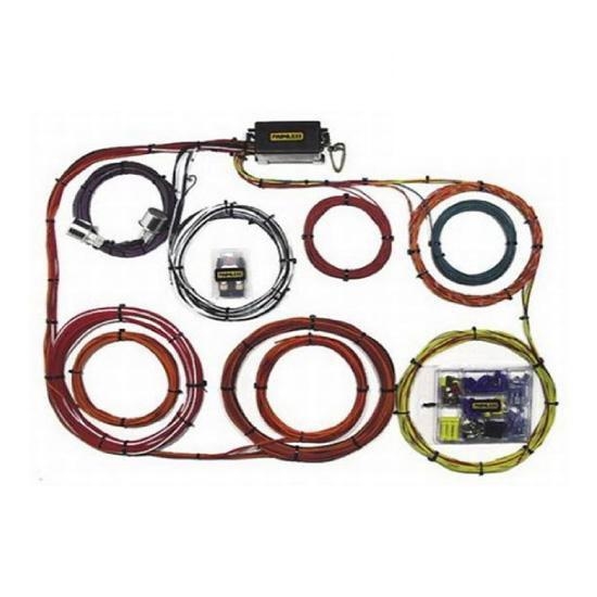 Painless Wiring 10130 14 Circuit Remote Mount Microfuse Wiring Harness