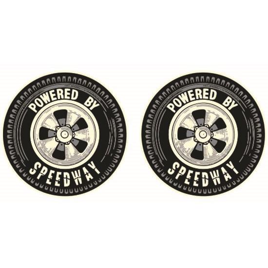 Powered By Speedway Decal
