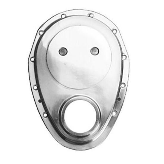 Billet-Style Small Block Chevy Aluminum Front Cover