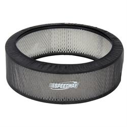 Black Air Filter Cover, 14 x 4 Inch
