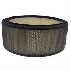 Black Air Filter Cover, 14 x 5 Inch