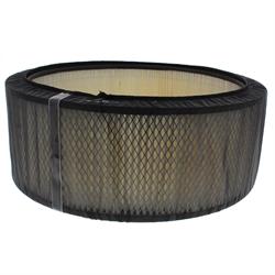 Black Air Filter Cover, 14 x 5 Inch