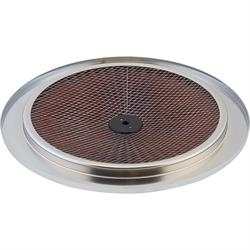 Speedway Super Flow 14 Inch Air Filter Top, Chrome