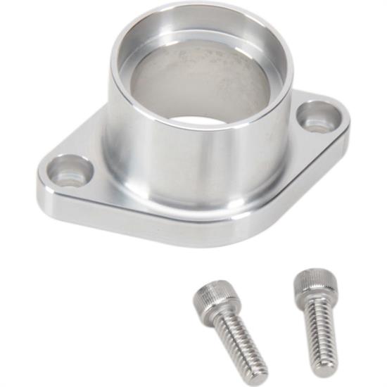 Bolt-On Oil Filler Cap Neck, Tall, Natural Finished Aluminum